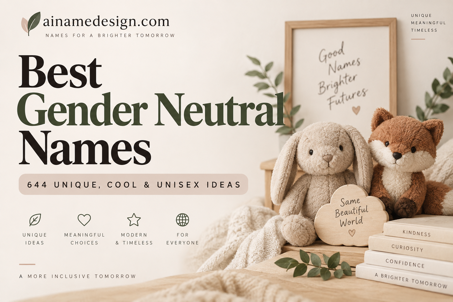 Popular Gender Neutral Names