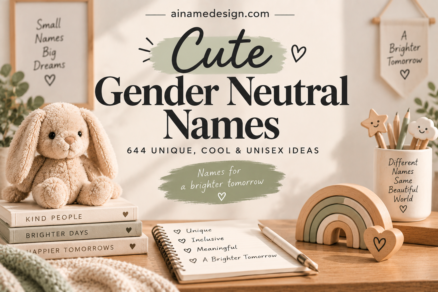 Cute Gender Neutral Names