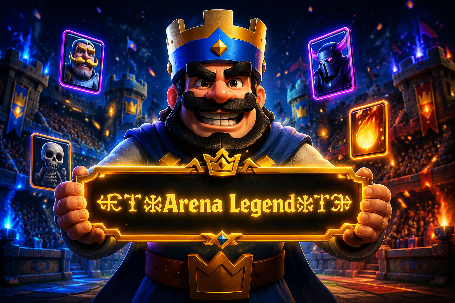 Expert tips for good Clash Royale names illustration