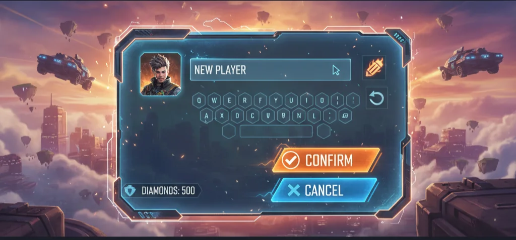 Common Rename Errors (and Fixes) — Free Fire names