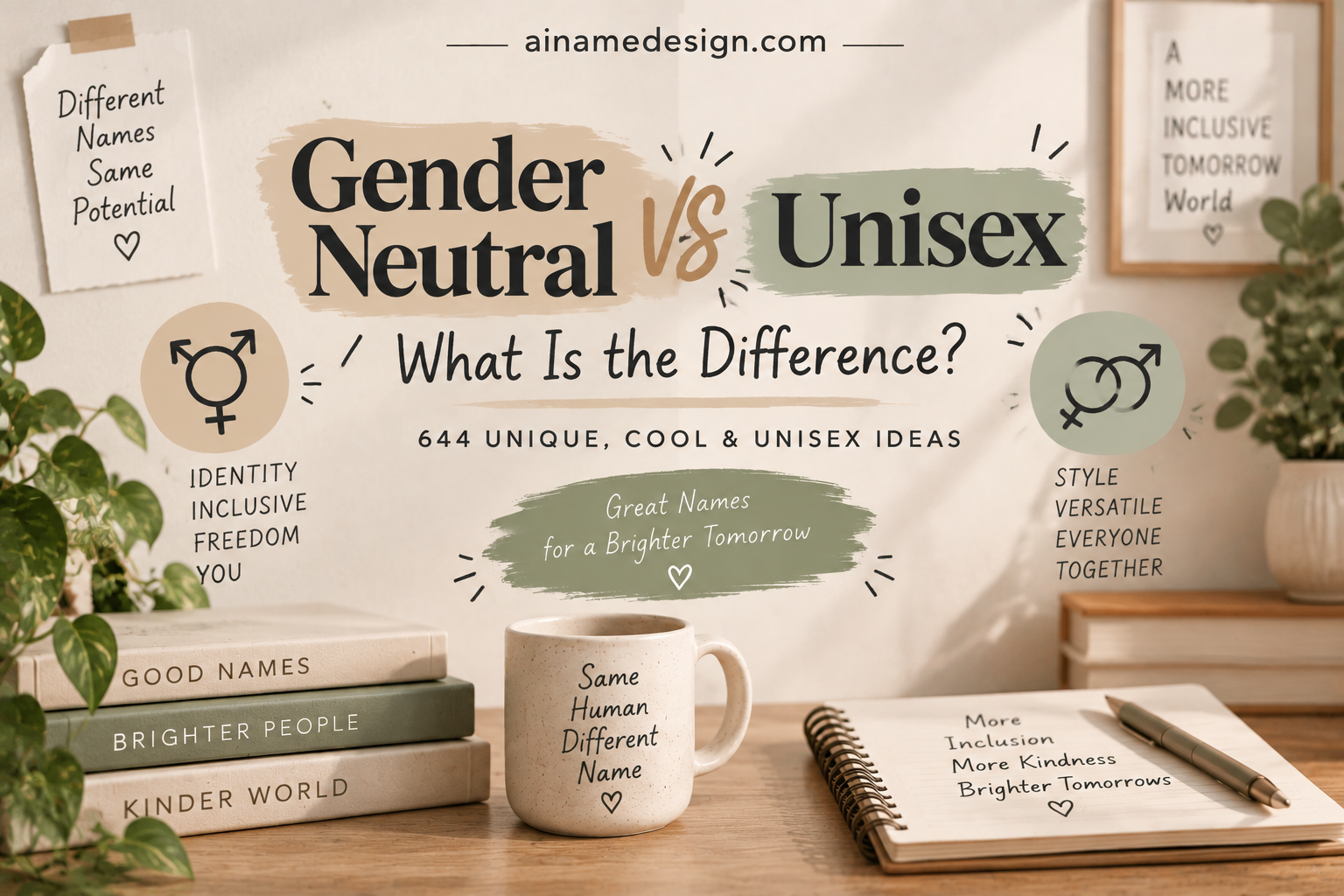 Gender Neutral vs Unisex