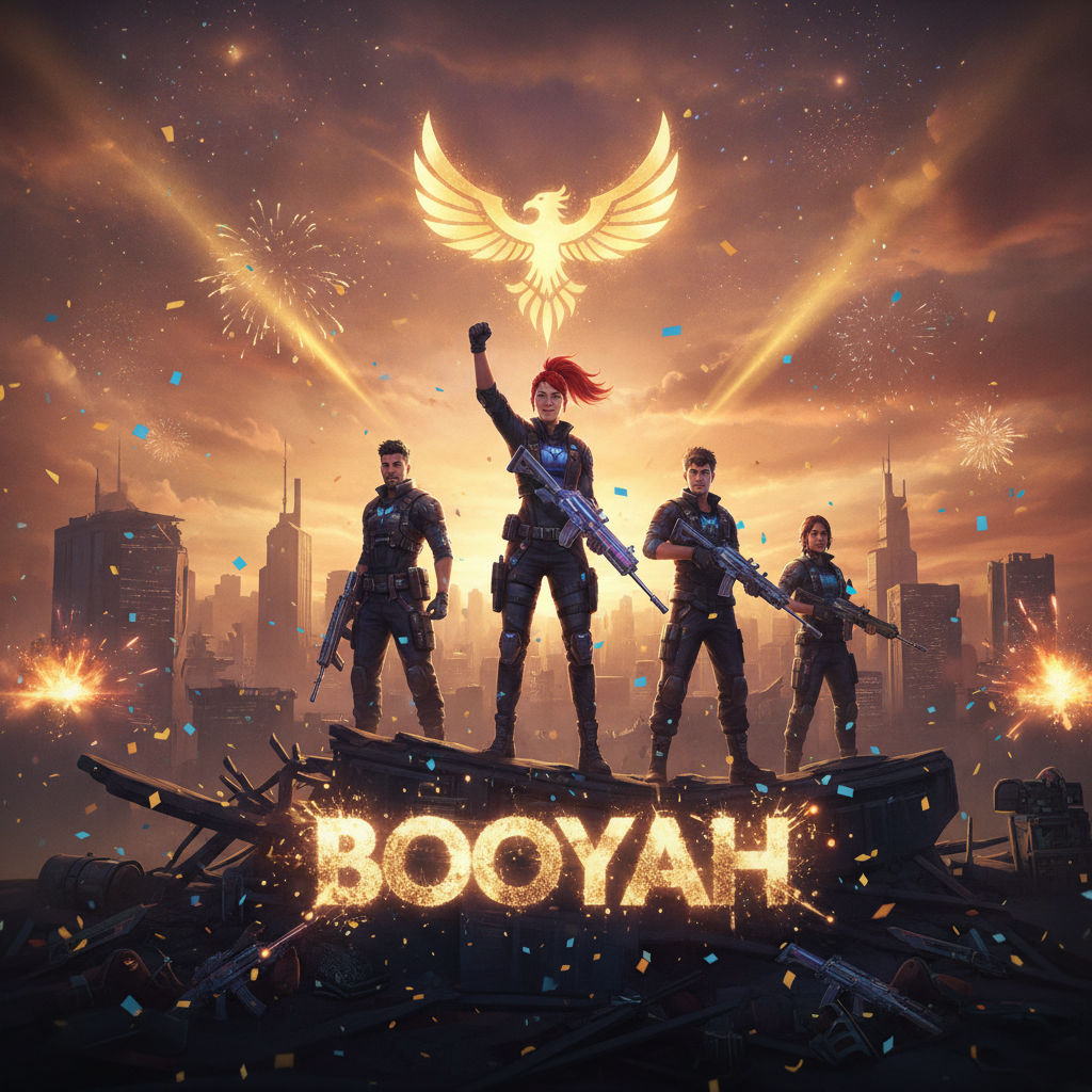 Choosing the best cute and creative Free Fire nickname — victory theme