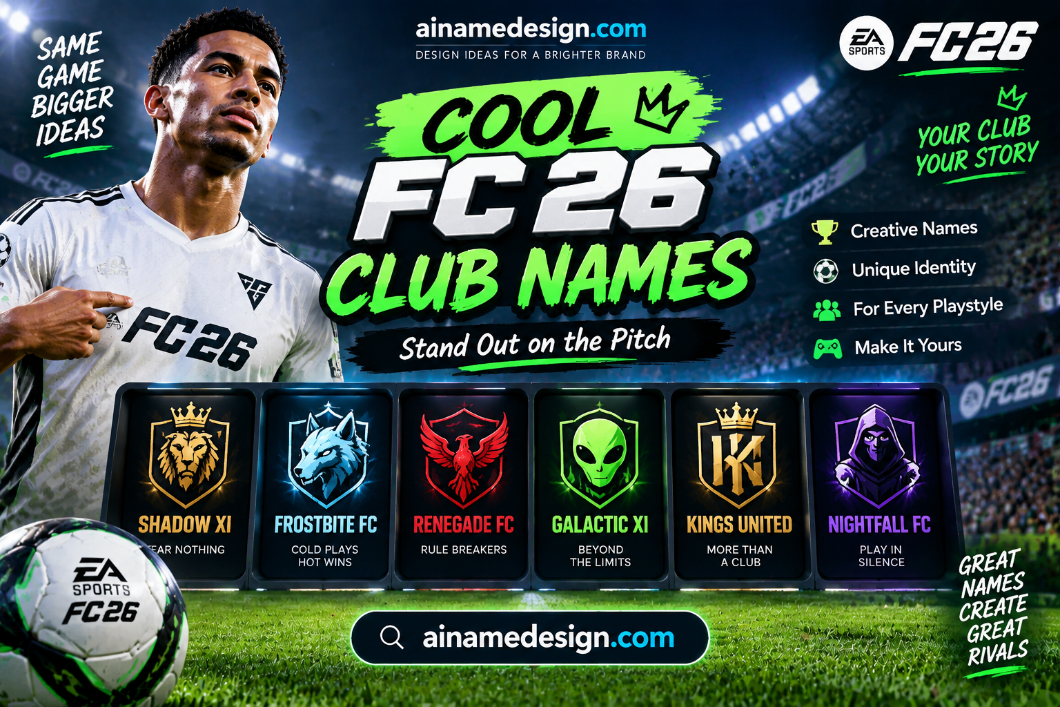 Cool FC 26 Club Names