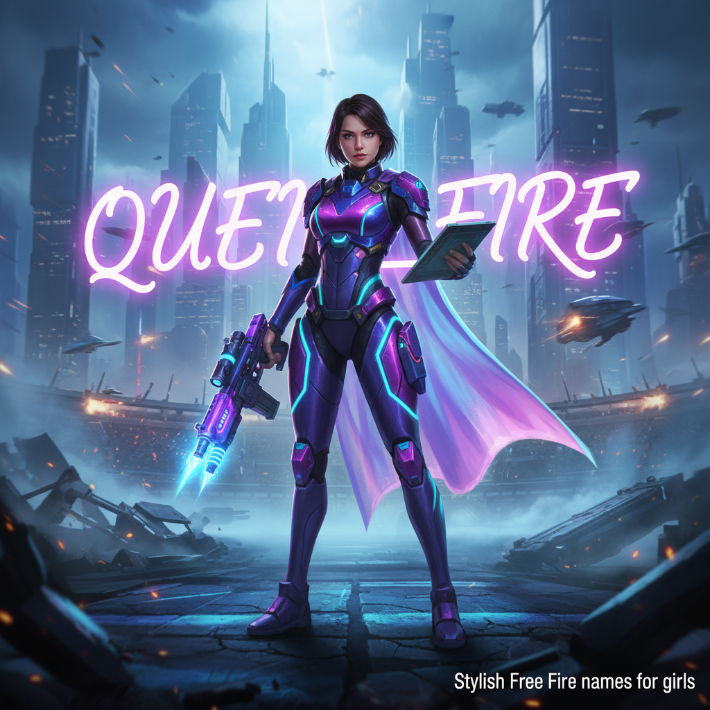 Stylish Free Fire names for girls